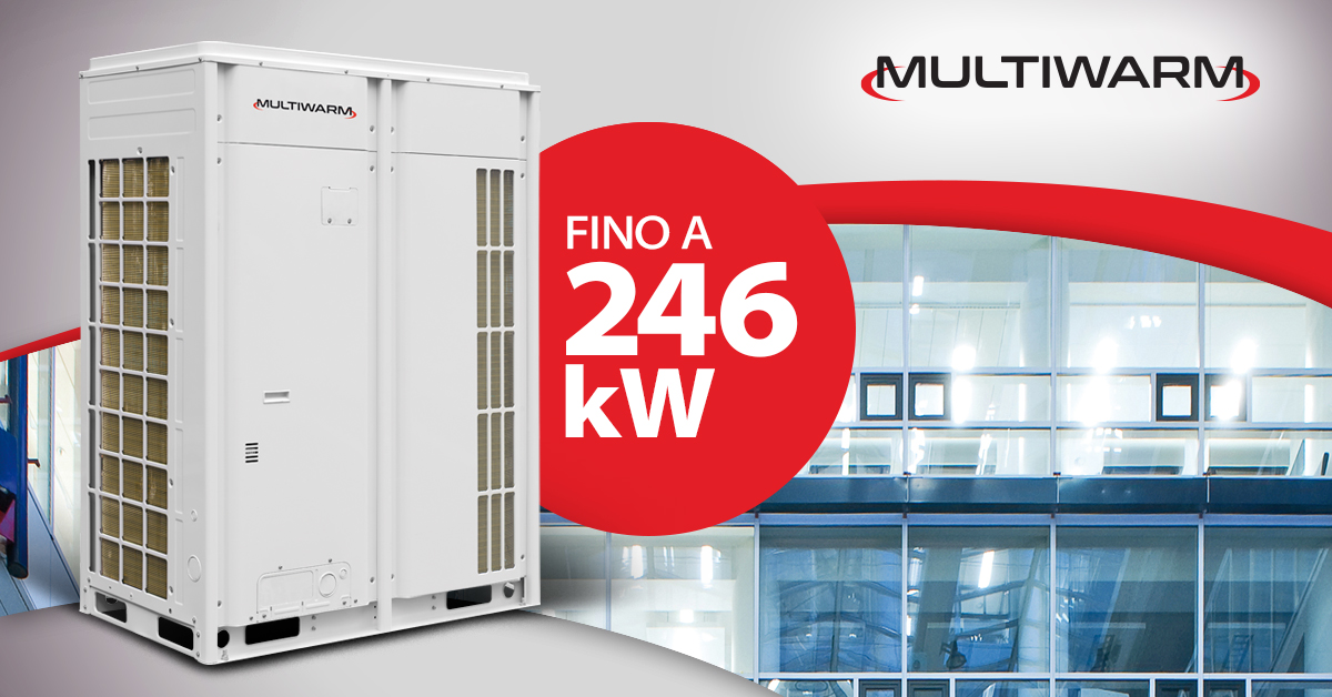 VRF modulare multiwarm